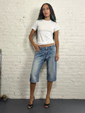 Dsquared2 Light Washed Denim Shorts