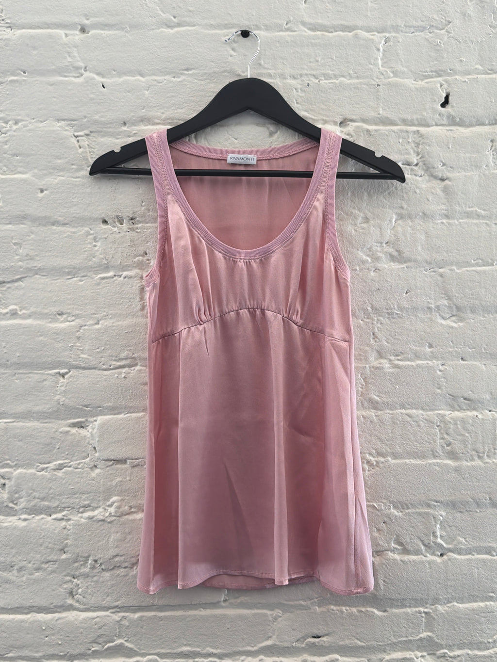 Rivamonti Soft Pink Sleeveless Top