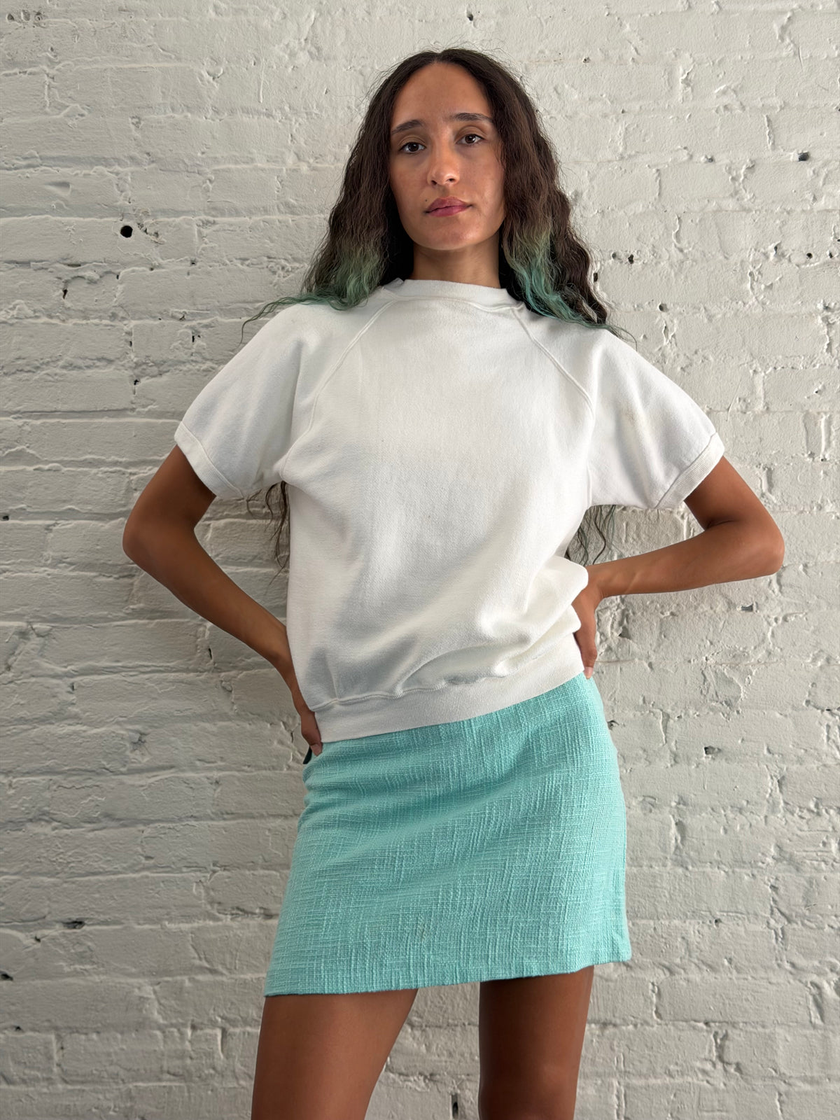 Vintage Stained Raglan Sweatshirt