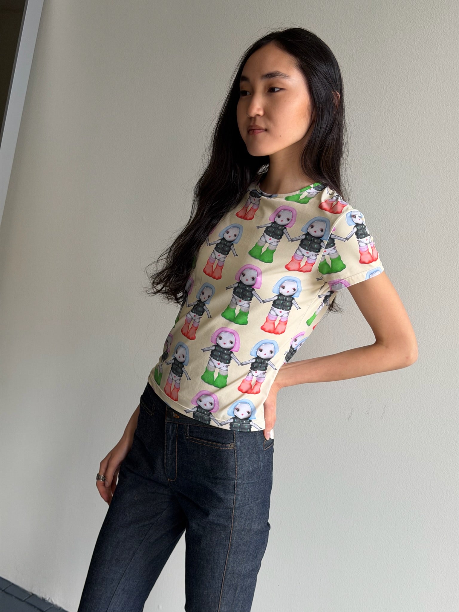 Sandy Liang Pep Margot Print Graphic Tee