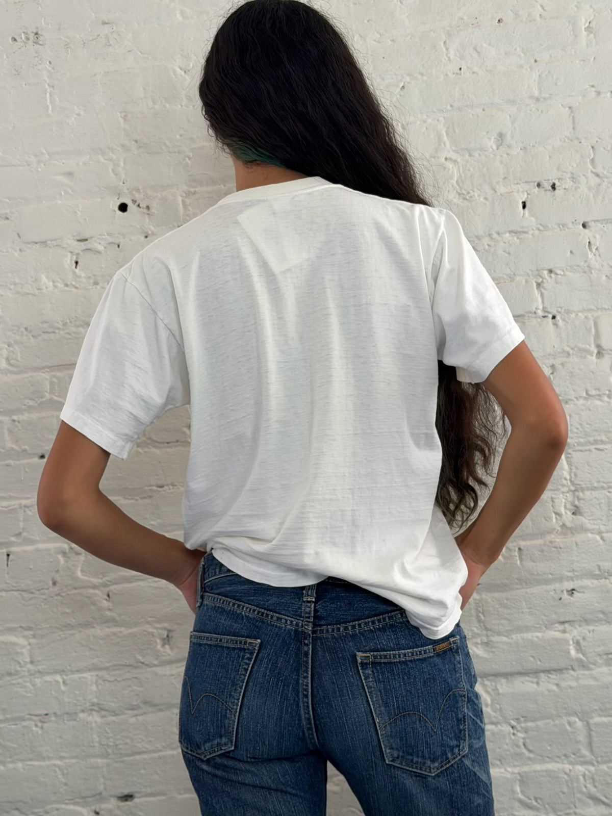 Vintage Towncrafts Distressed Pocket T-Shirt