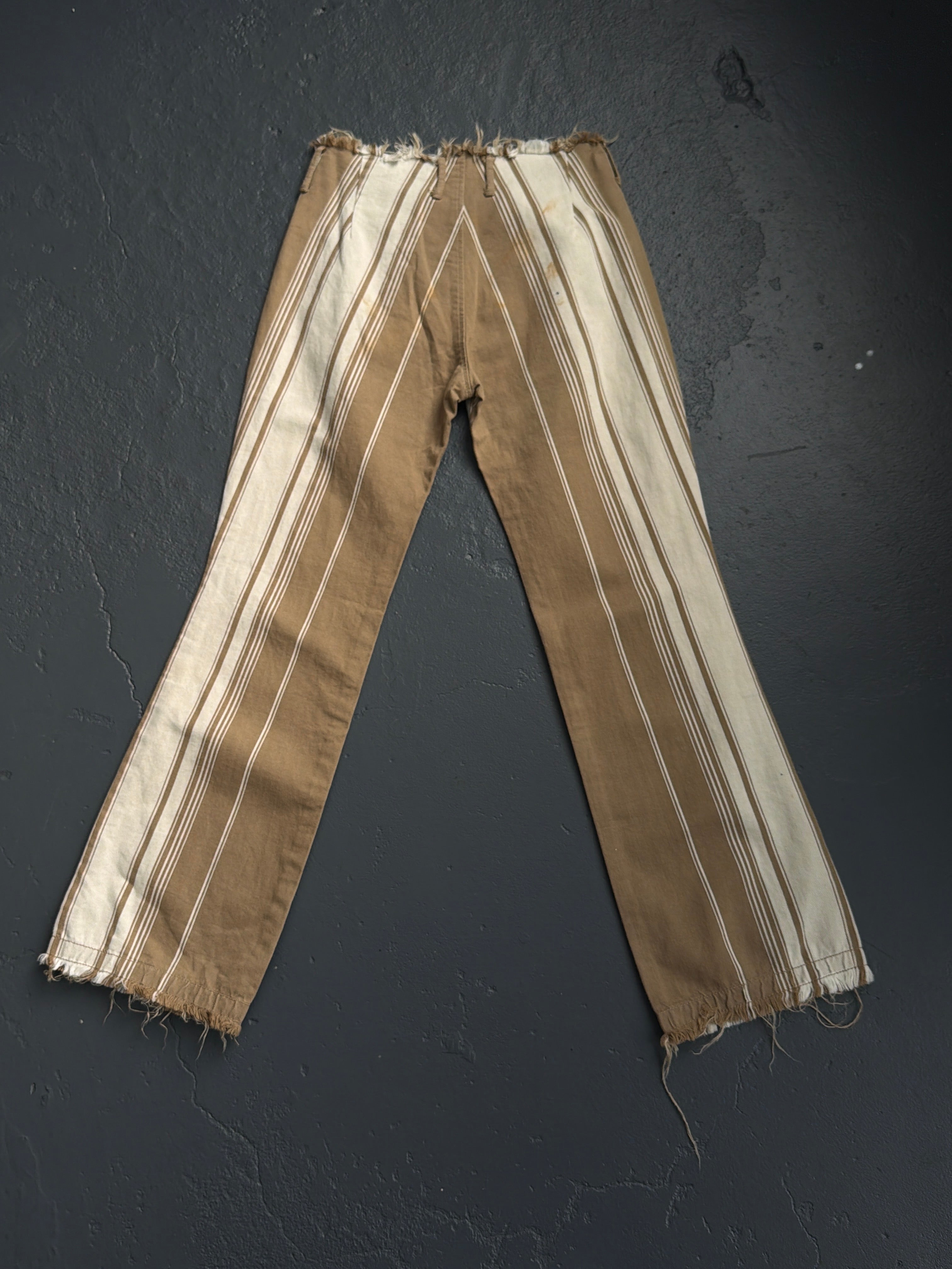 Kapital Cotton Striped Low Rise pant
