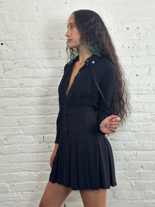2010 Miu Miu Silk Mini Dress
