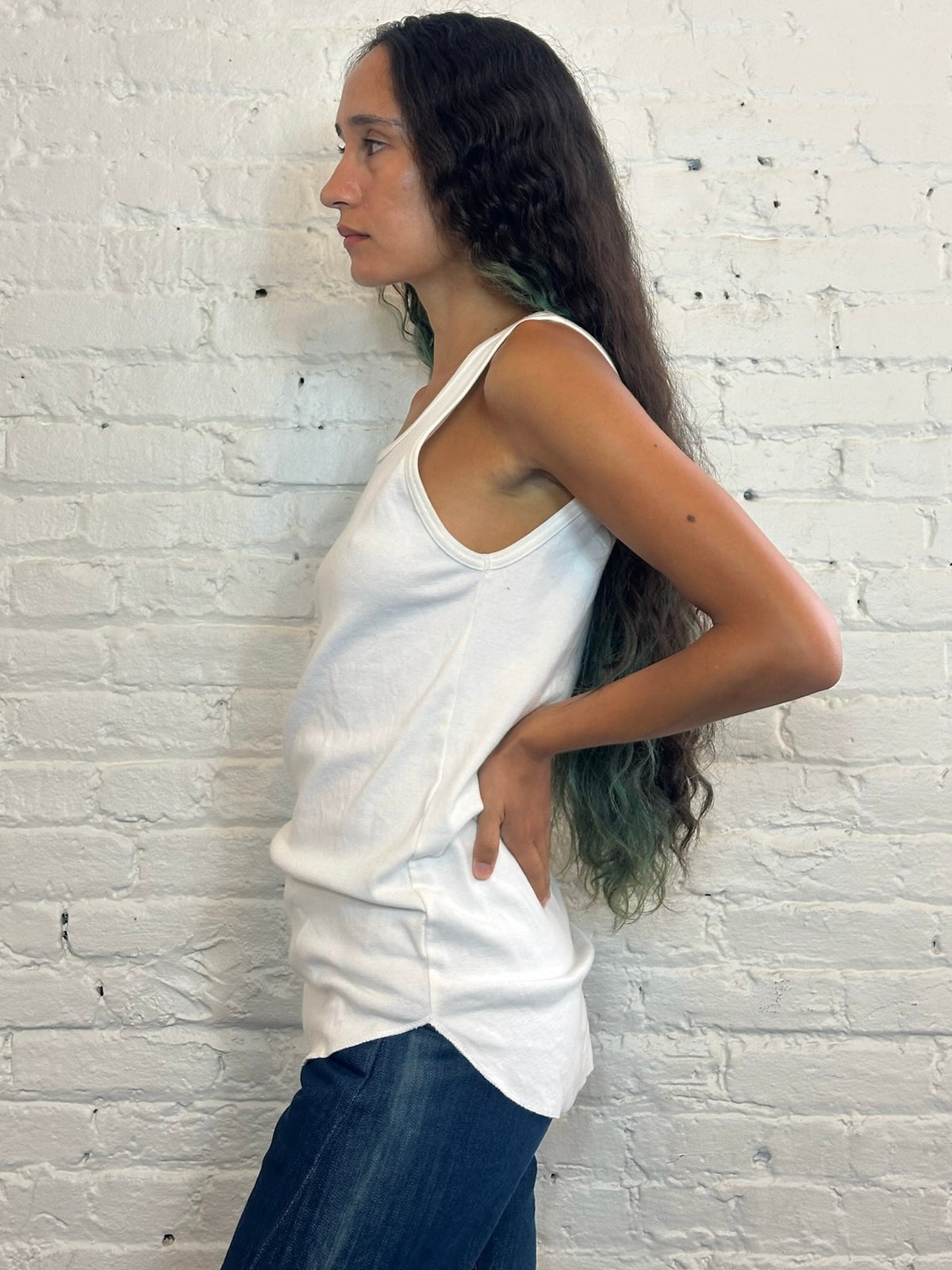 Number (N)ine Cotton Tank Top