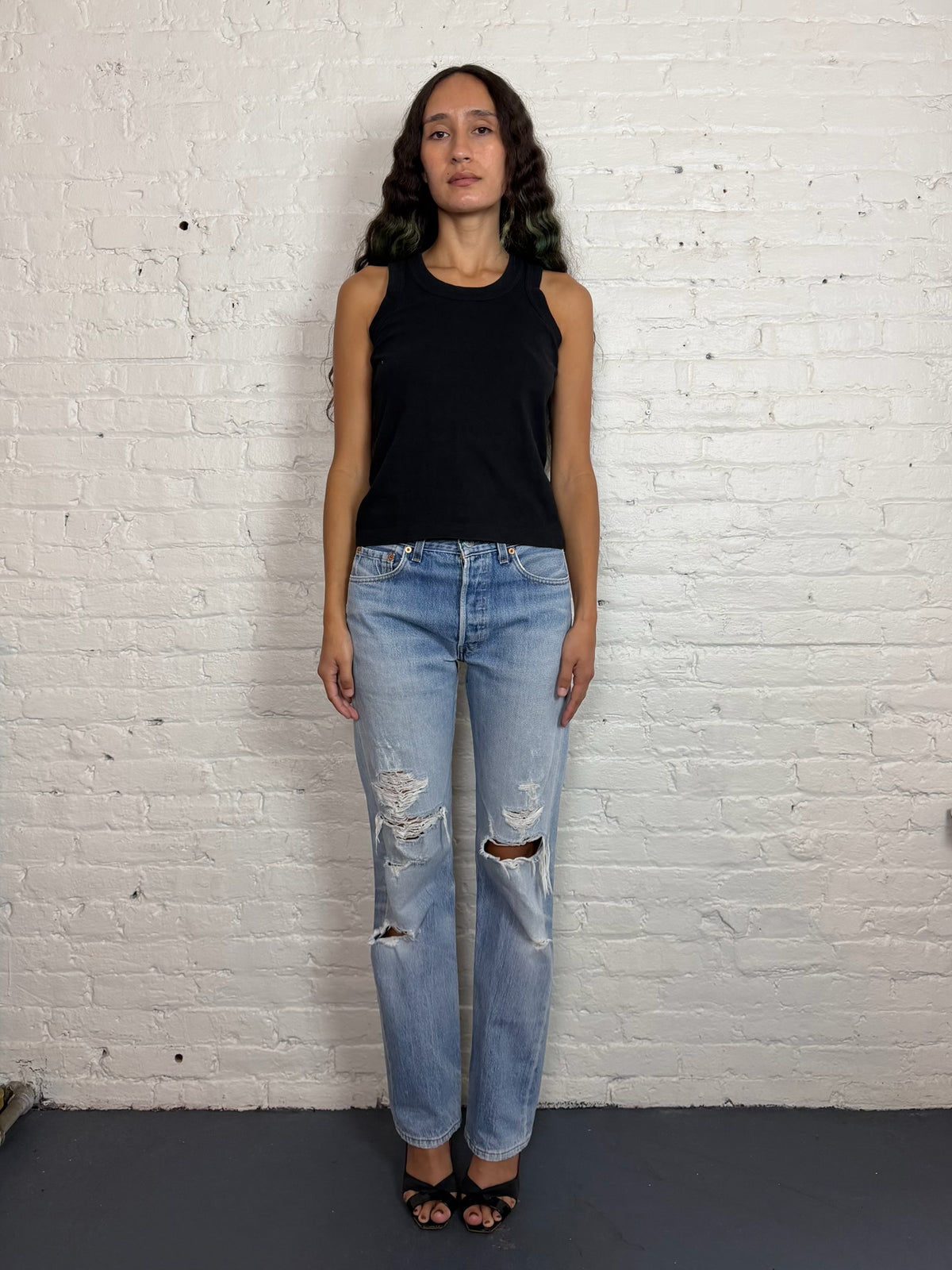 Vintage Levi’s 501xx Ripped Denim