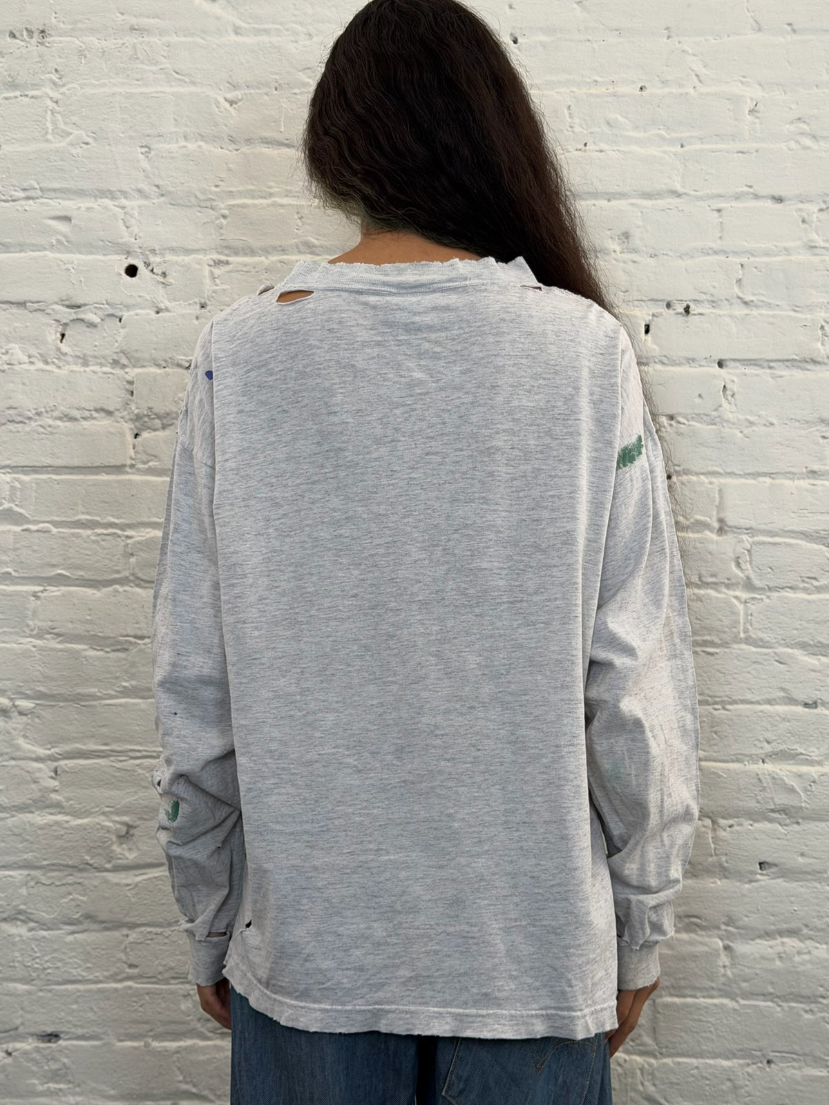 Vintage Gear Michigan Distressed L/S T-Shirt