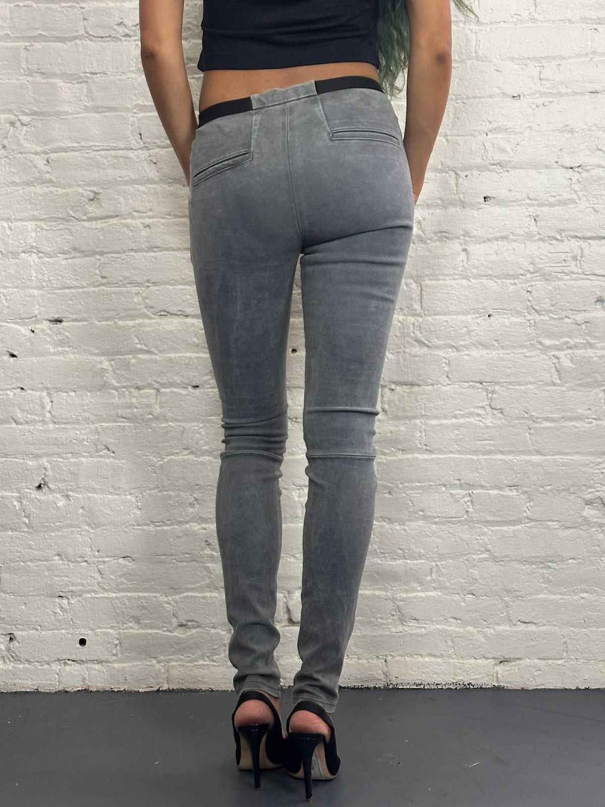 Helmut Lang Lambskin Leggings