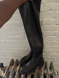 All Saint Over The Knee Leather Boots