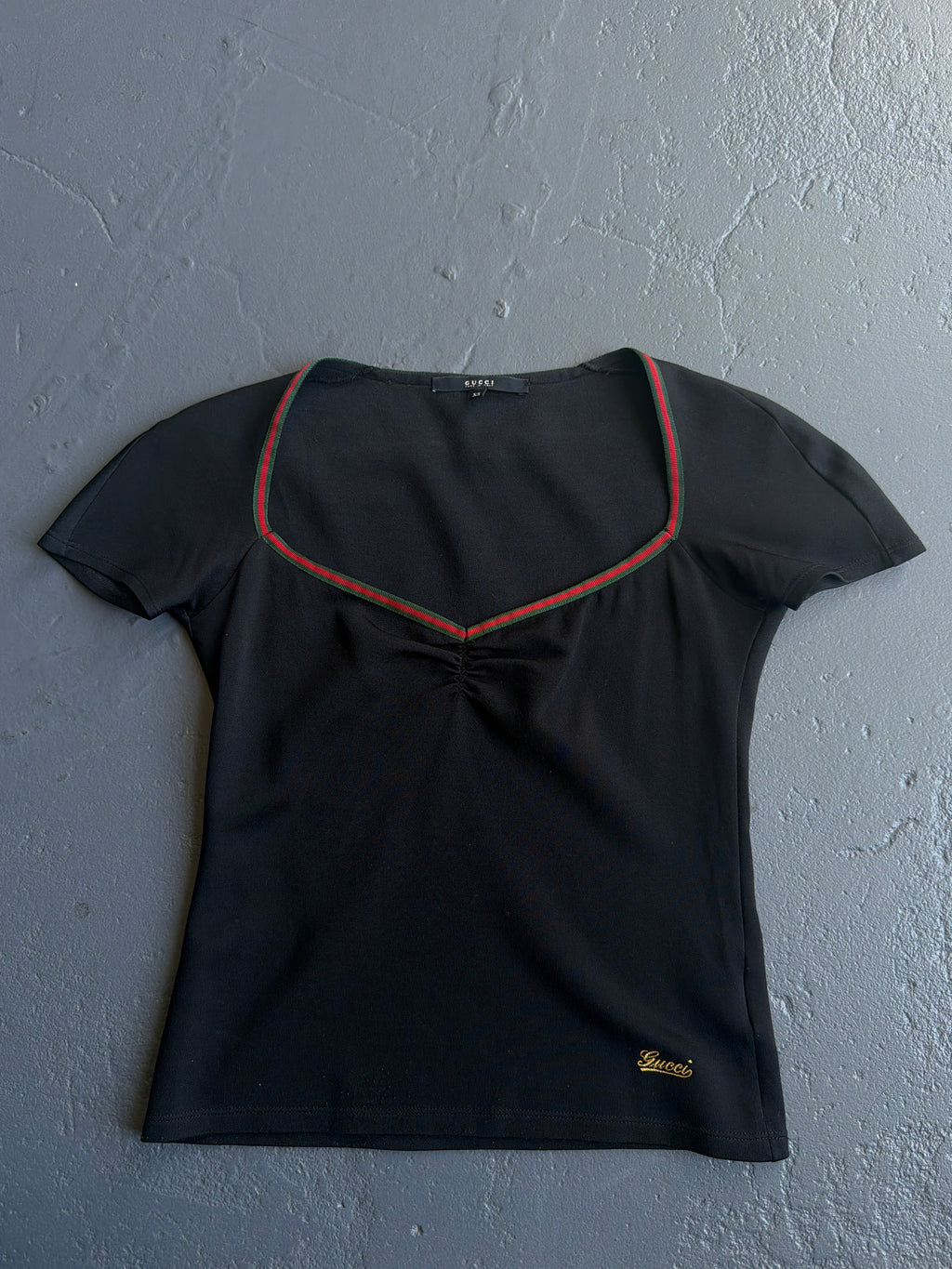 Gucci Sweetheart S/S Top