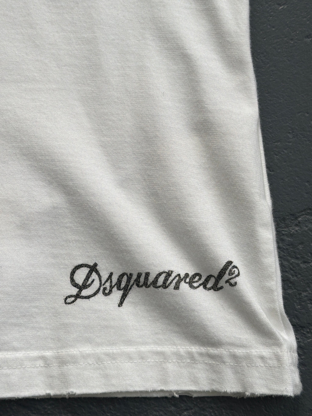 2006 Dsquared2 Distressed Ring Tee