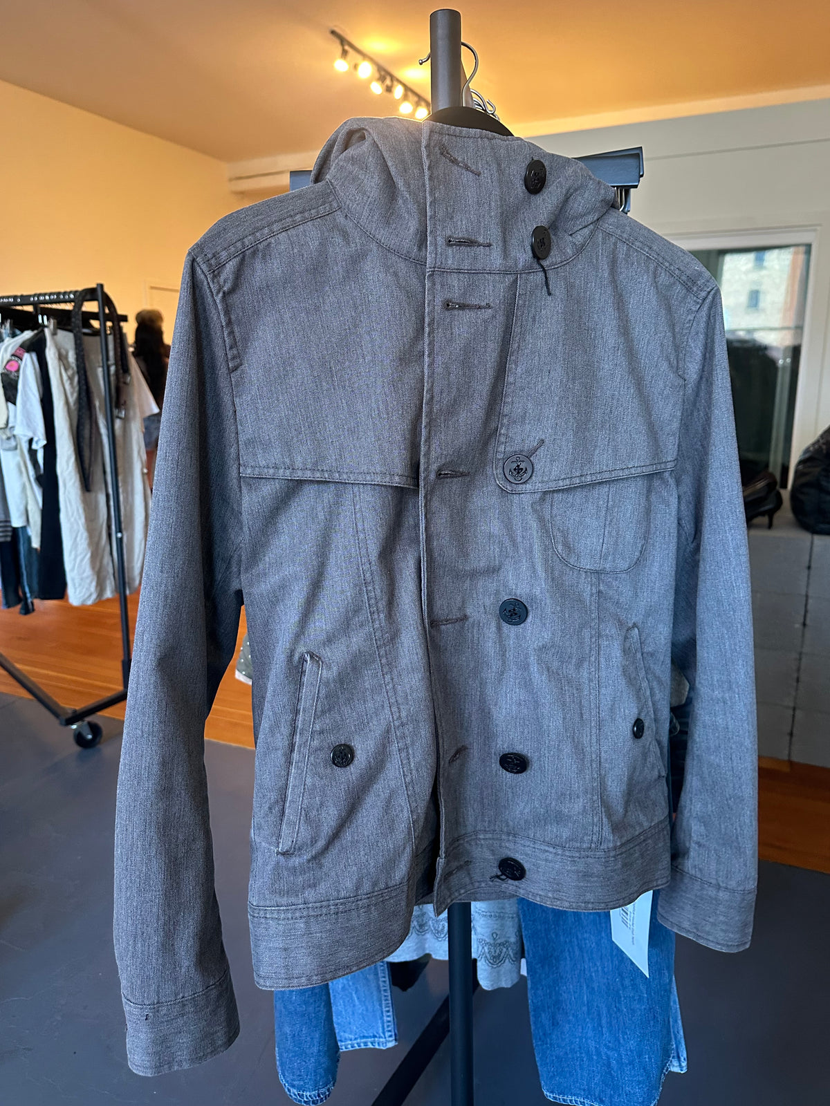 Rageblue Hooded Short Trench