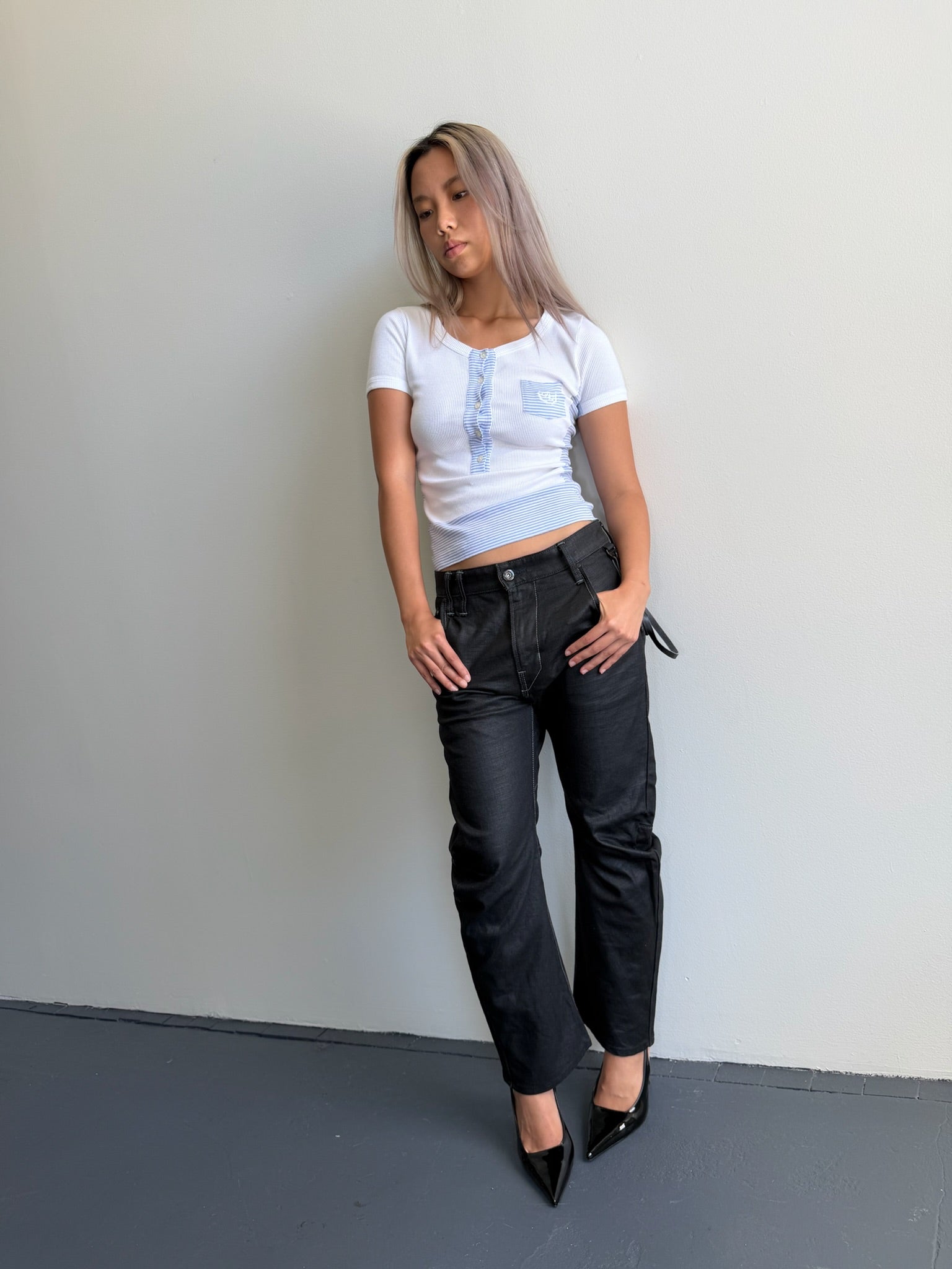 Vintage Edwin E Function 3D Twisted Le Wax Jeans