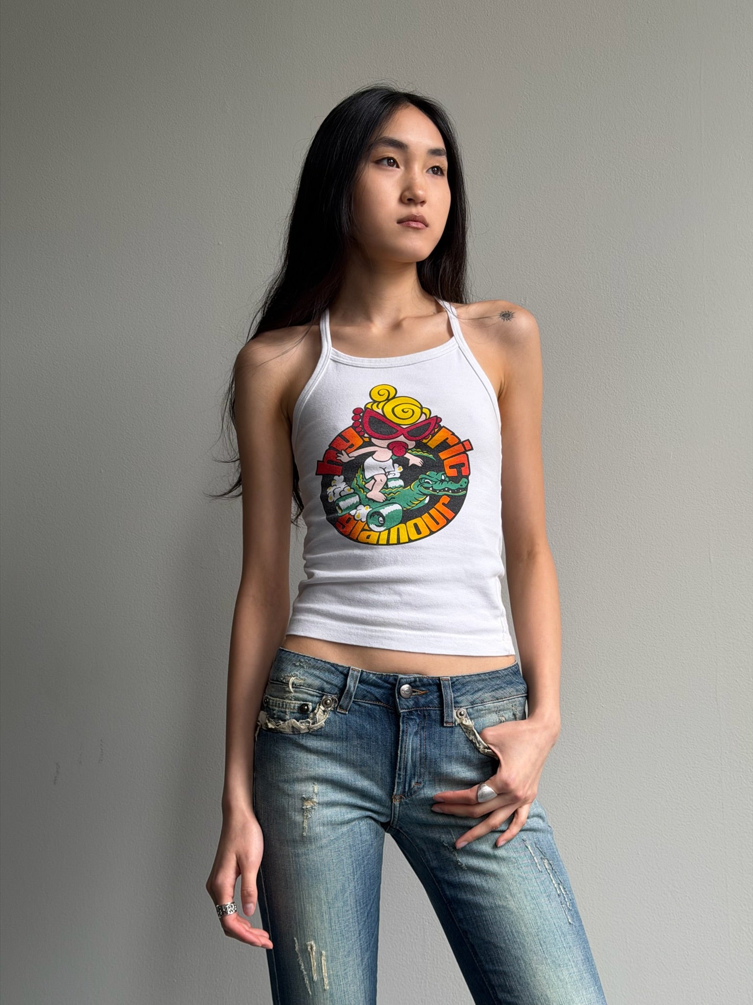 Hysteric Glamour Band Mini Tank Top