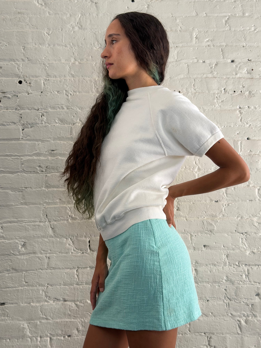 Vintage Stained Raglan Sweatshirt