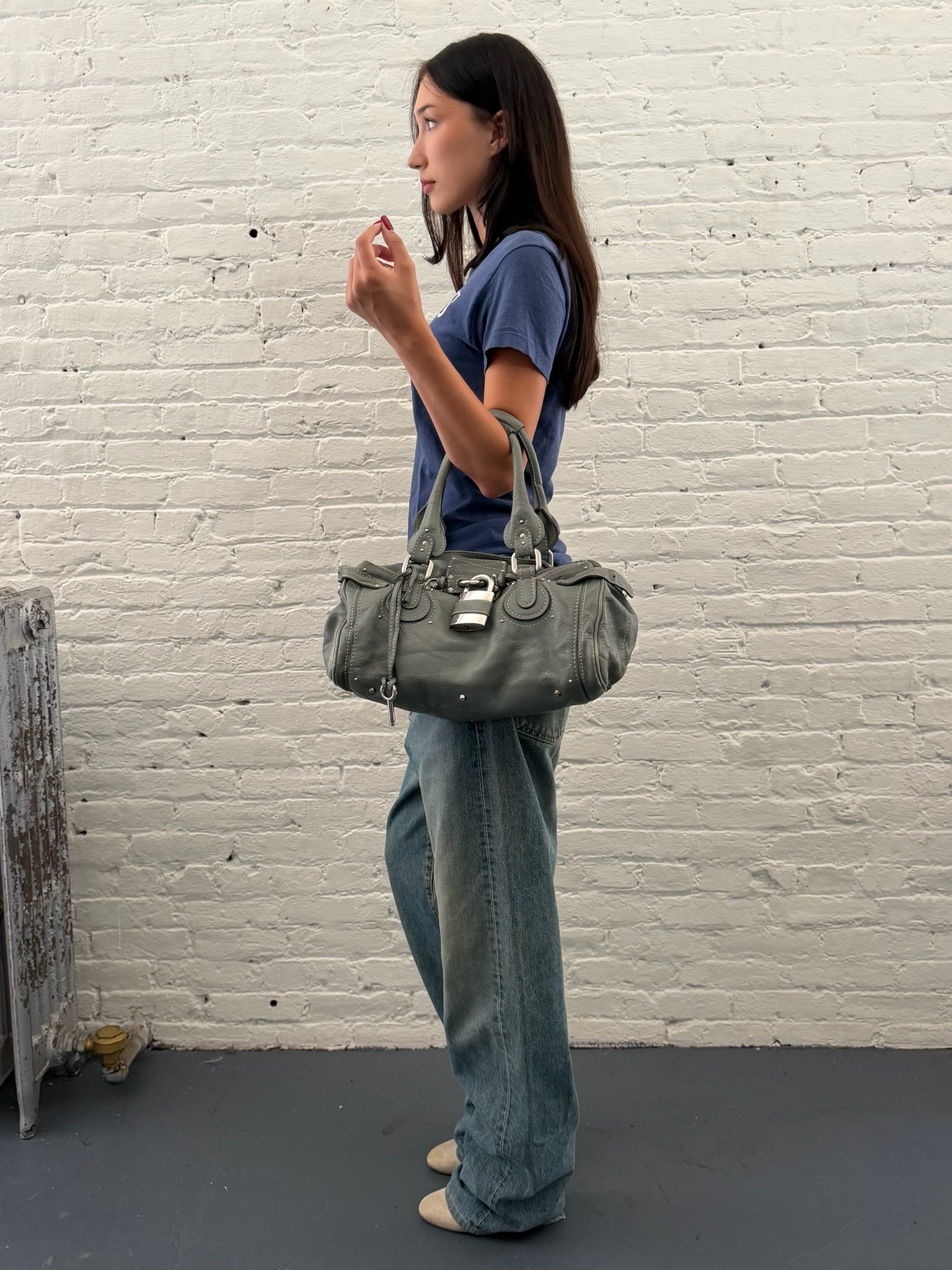 Vintage Chloe Leather Paddington