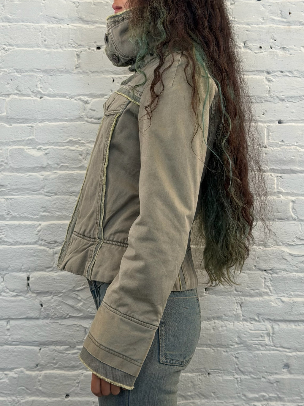 Diesel High Neck Utility Jacket