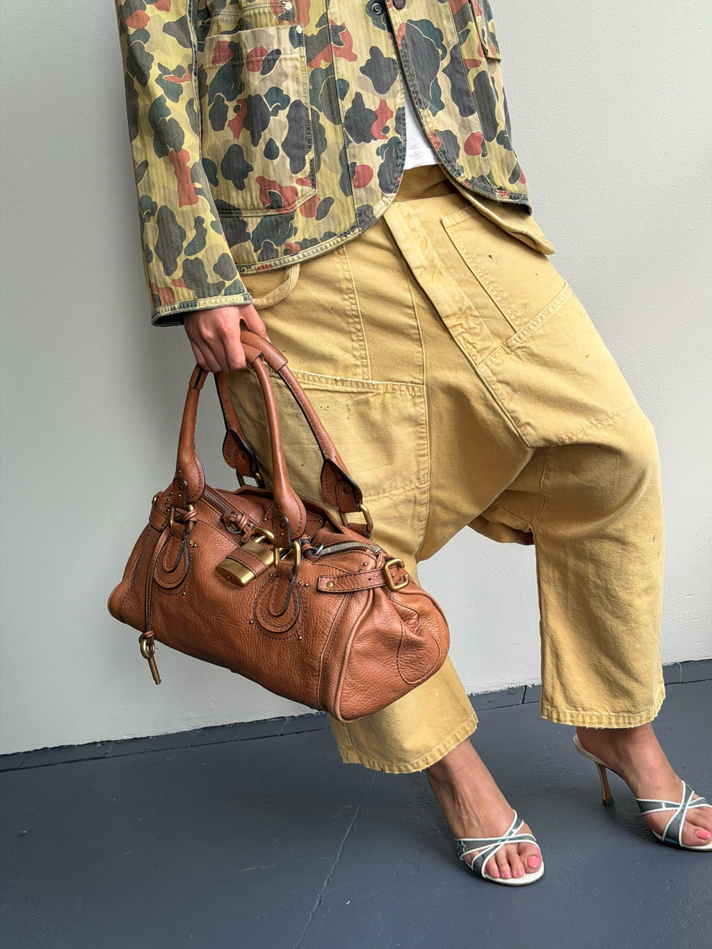 Vintage Chloe Leather Paddington
