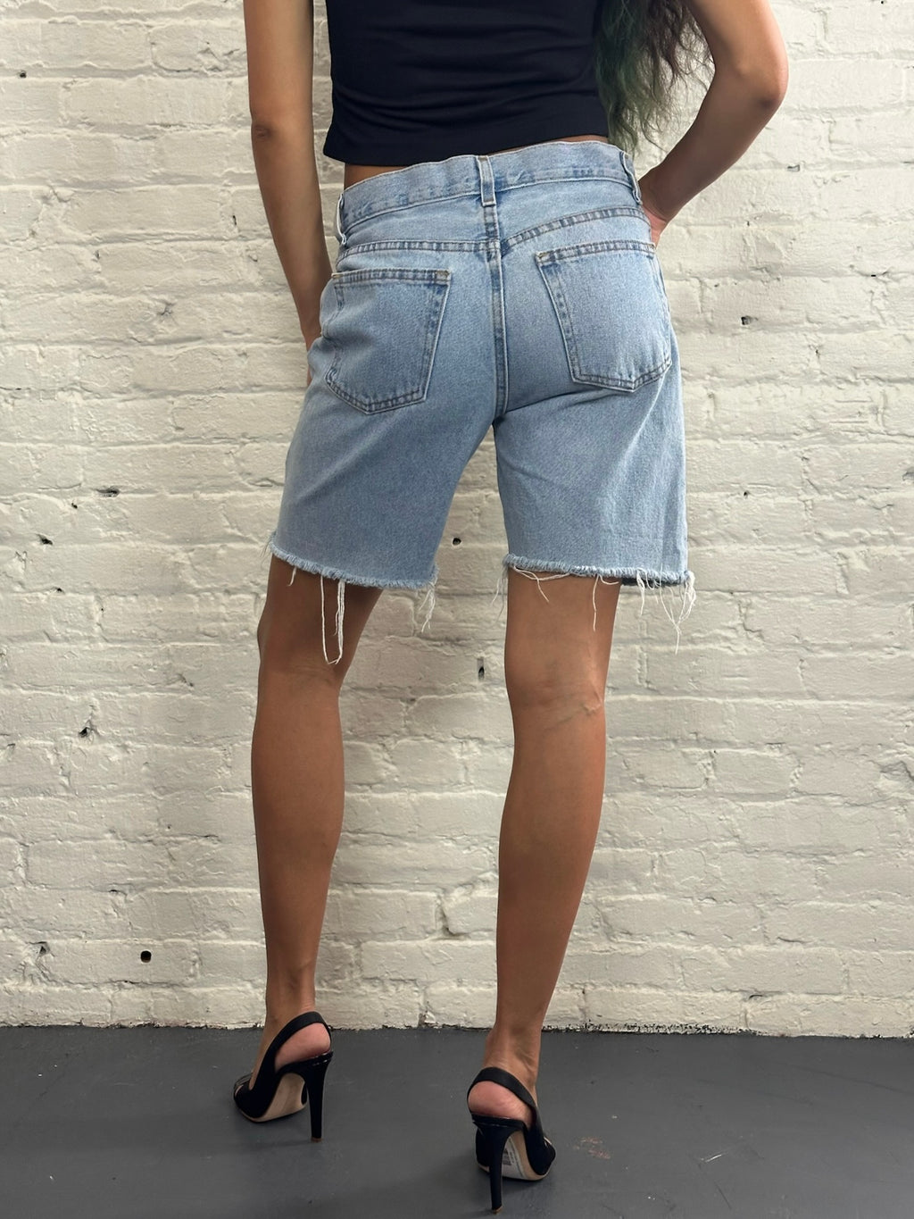 George Regular Denim Shorts