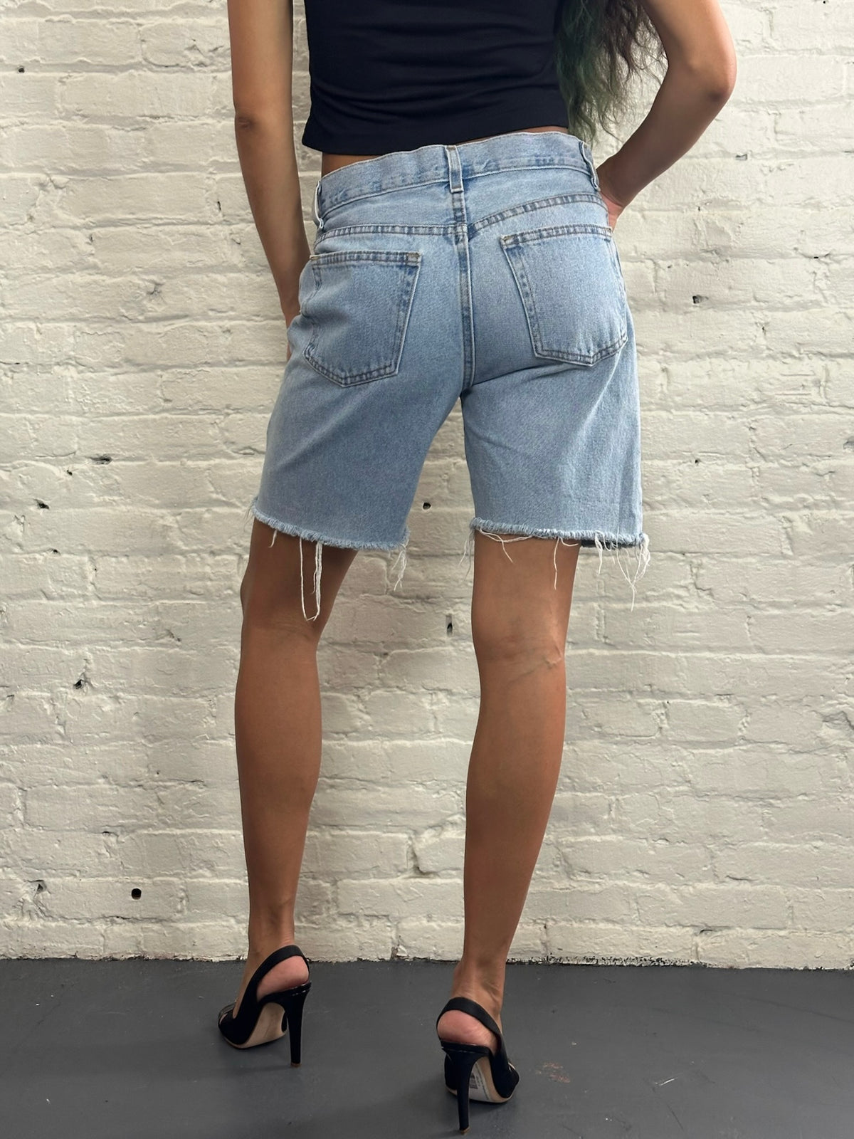 George Regular Denim Shorts