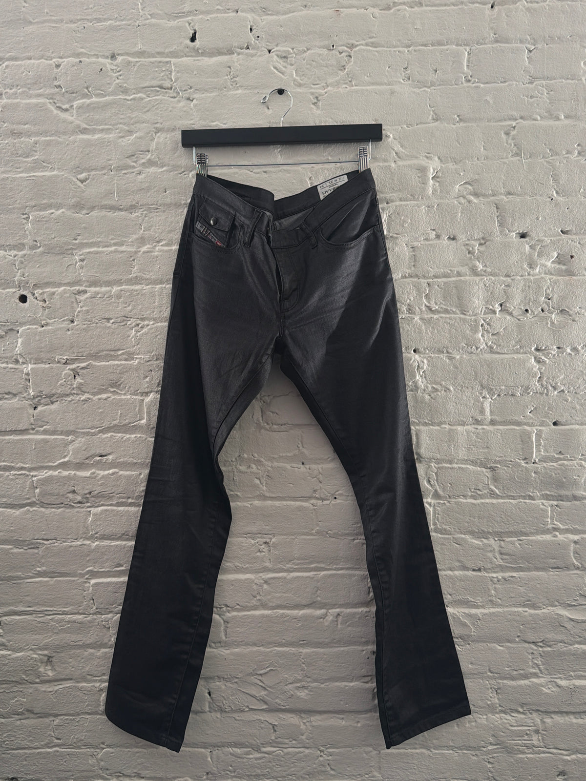 Diesel Livy Biker Waxed pant