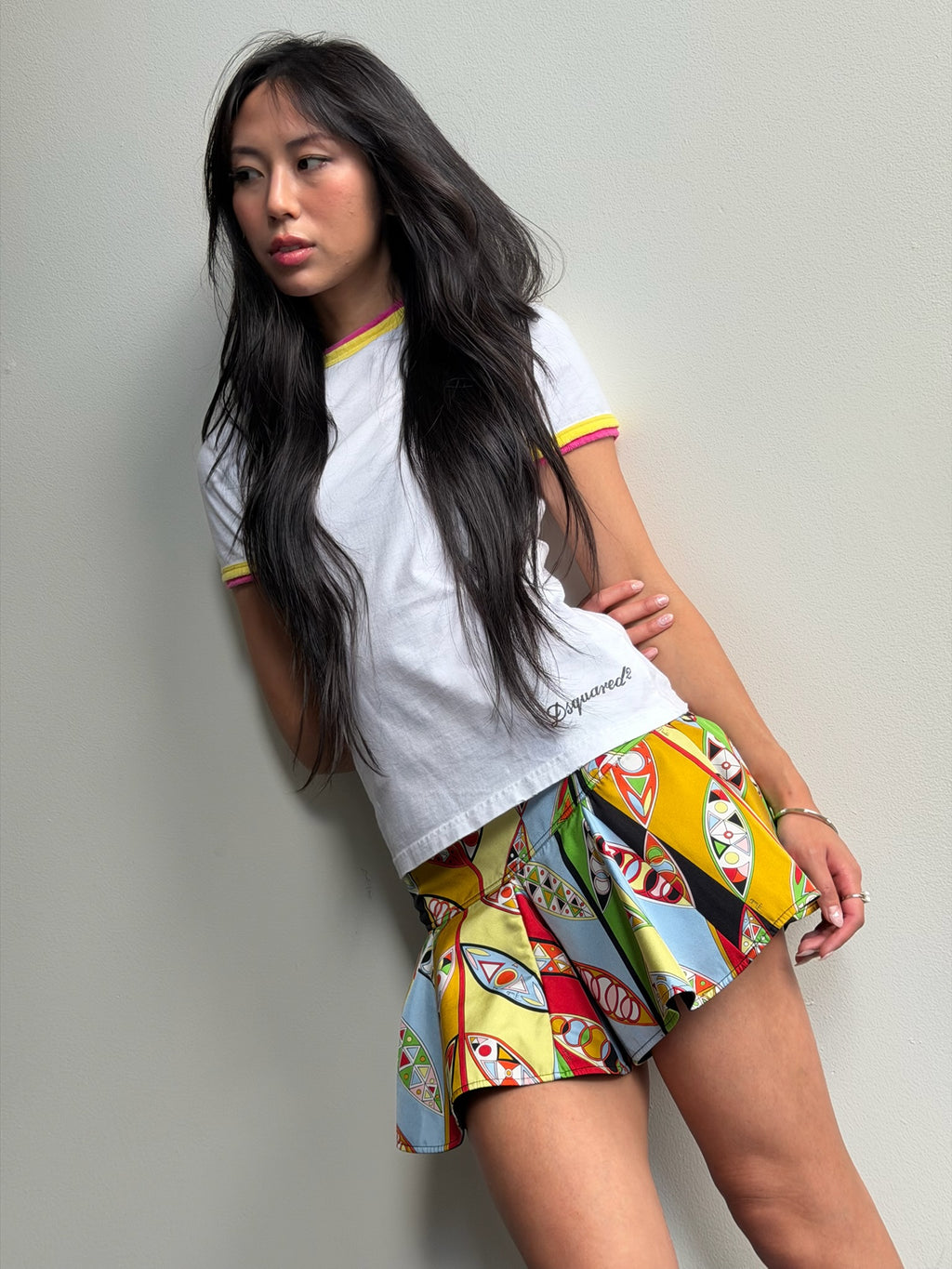 2006 Dsquared2 Distressed Ring Tee