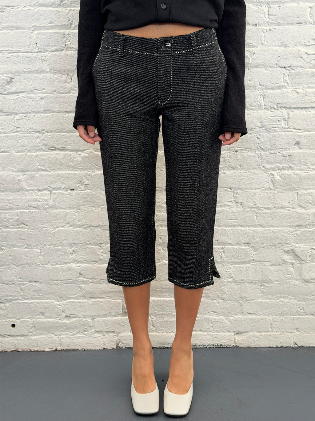 2000 Tricot Comme Des Garçons Wool Culottes