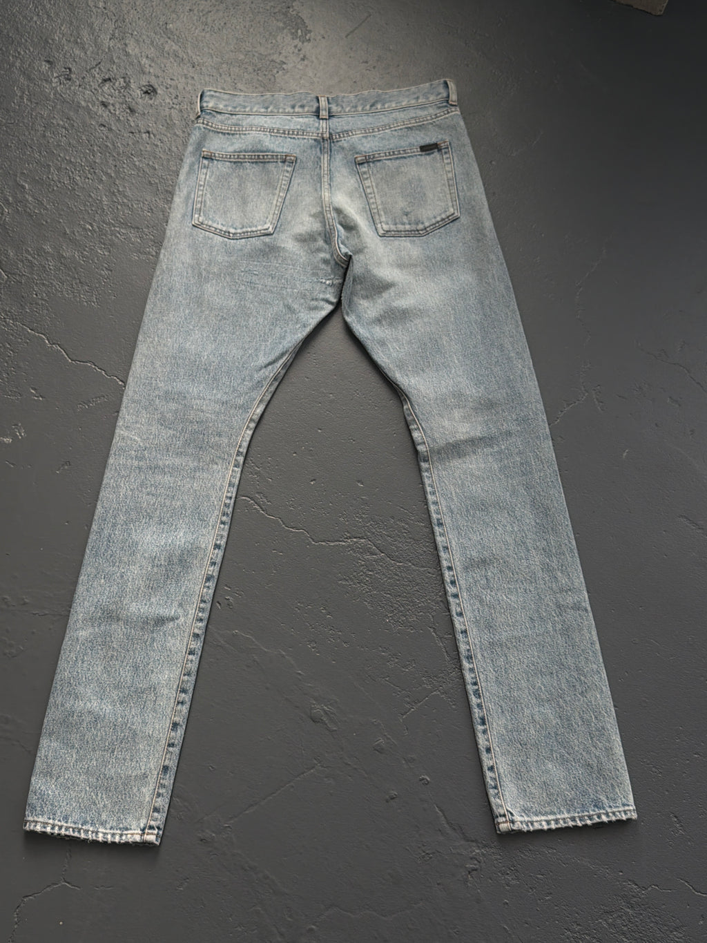 YSL Hawaii Blue Slim Fit Jeans