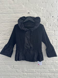 Hiroko Koshino Ruffled Collar Jacket