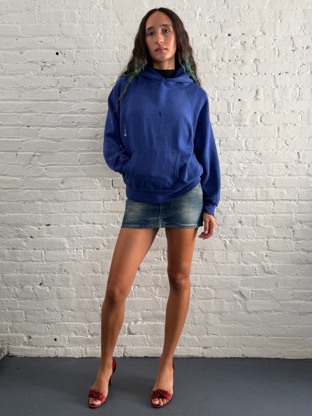 Vintage Cotton French Terry Hoodie