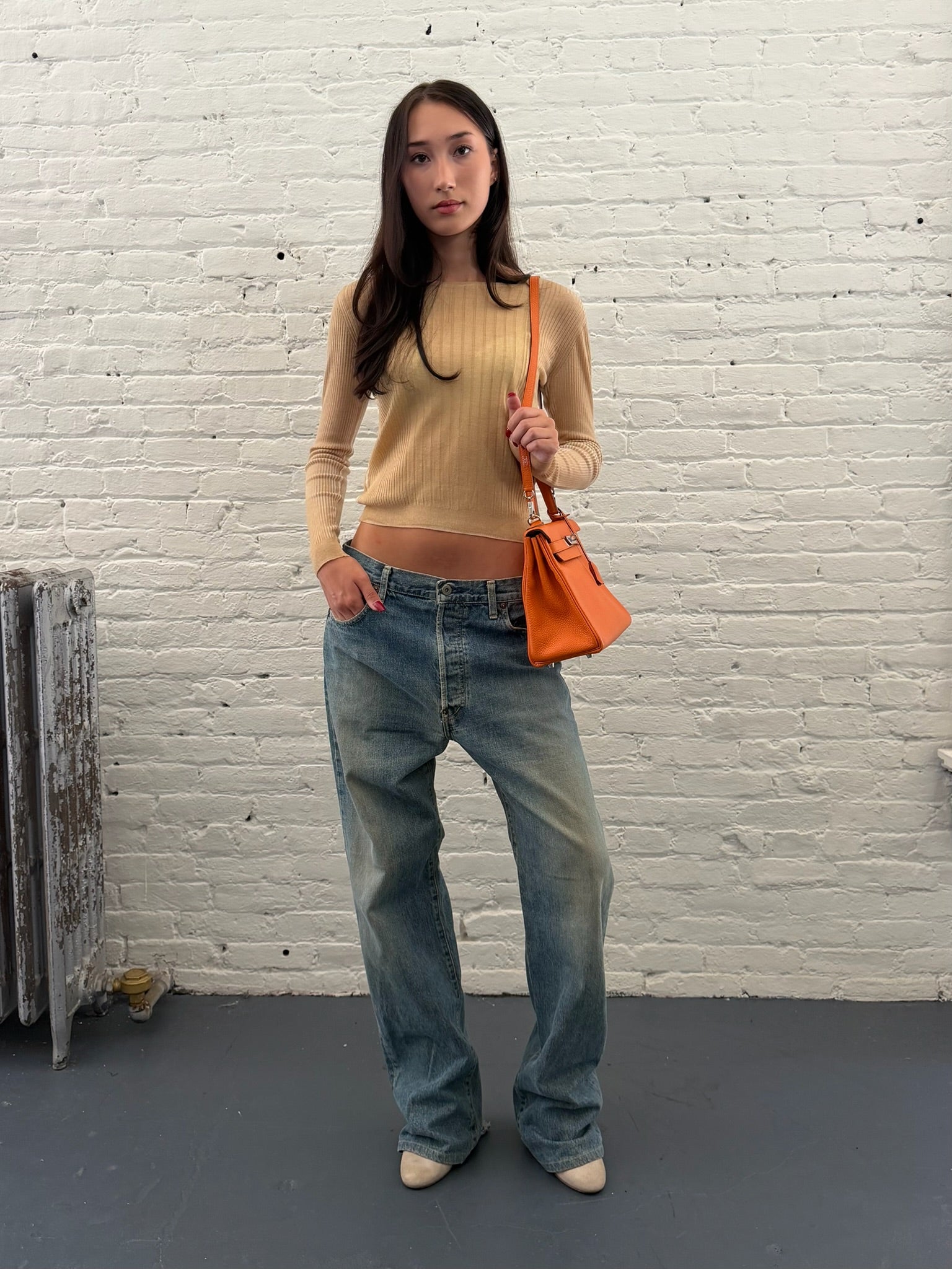 Hermès Kelly 28 Togo Leather Retourne Bag