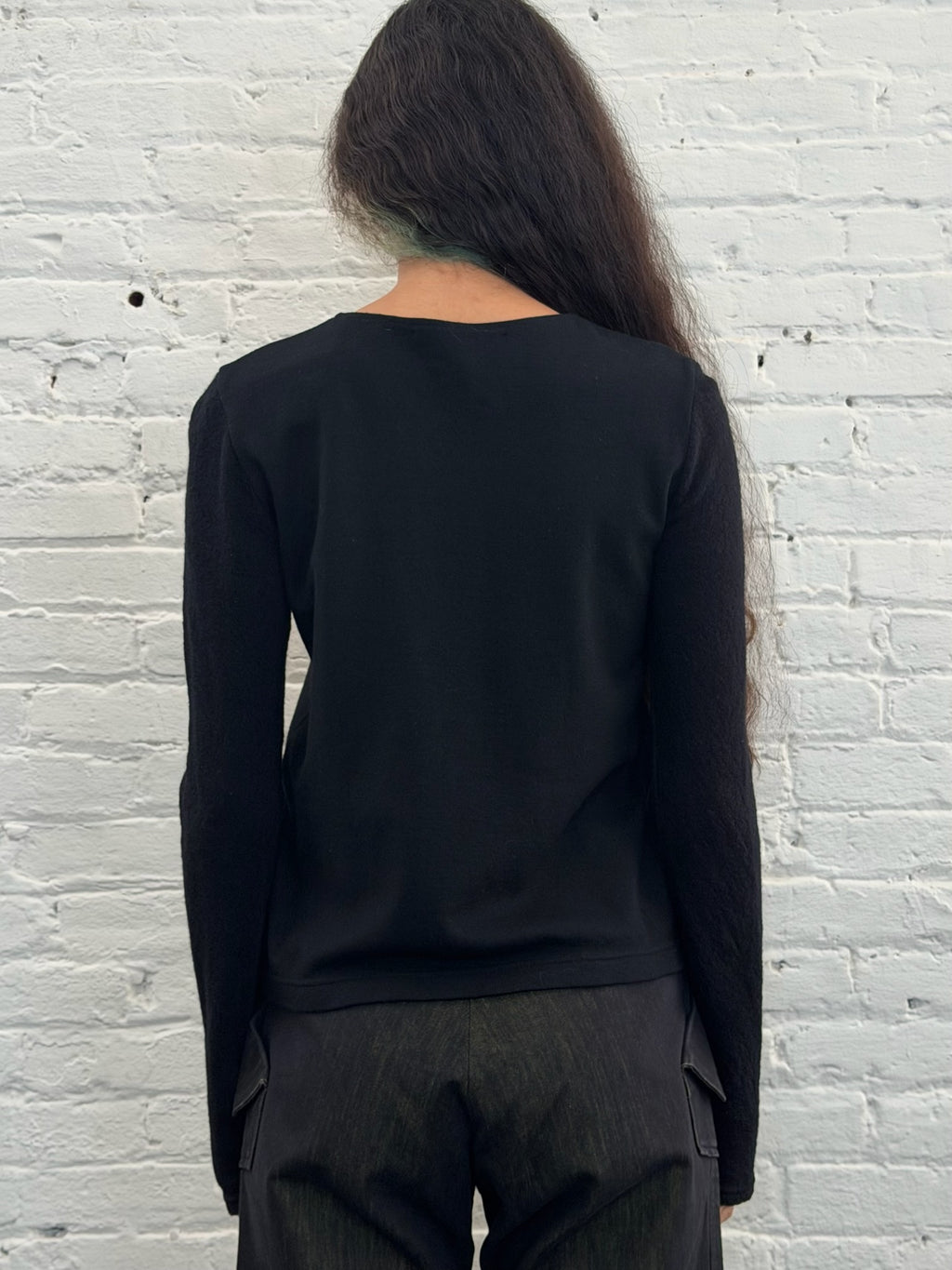 Limi Feu Fine-knit Crewneck Cardigan