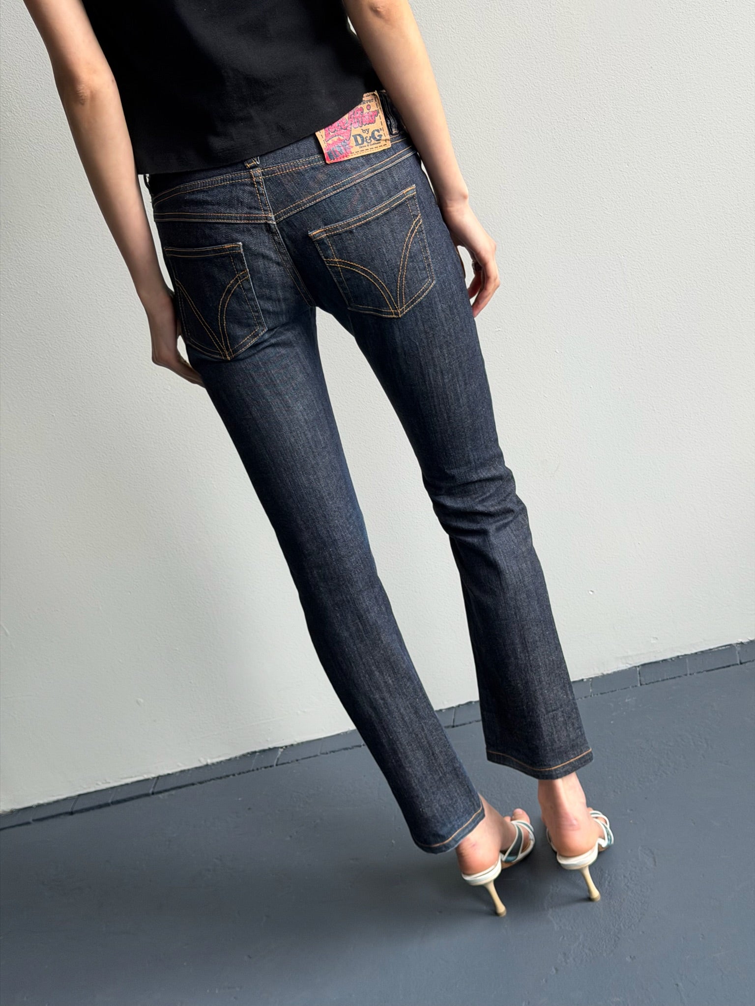 Vintage Dolce & Gabbana Love Affair Sailor Jeans