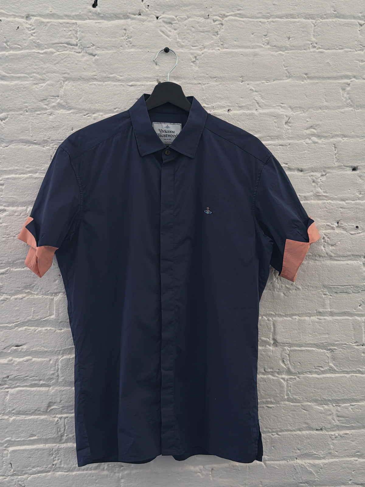 Vivienne Westwood Orb Logo Button Up Shirt