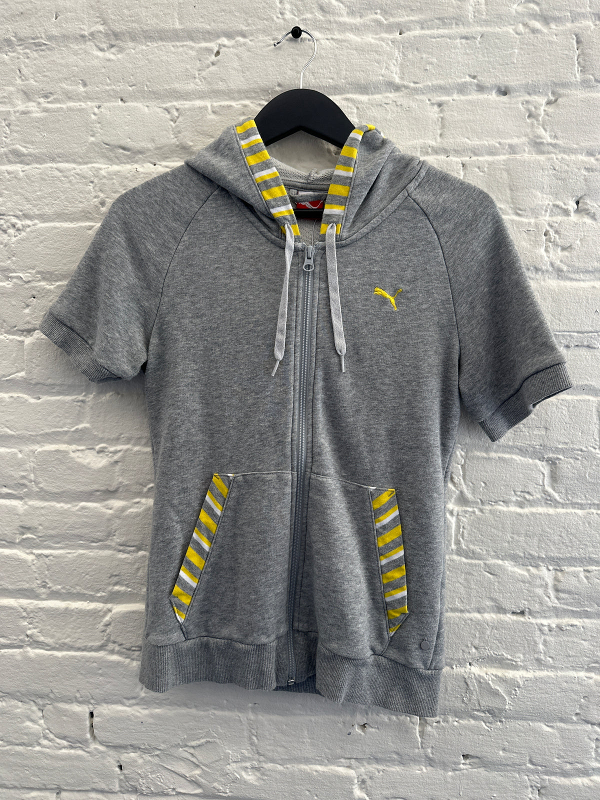Puma Short-Sleeve Zip-Up Hoodie