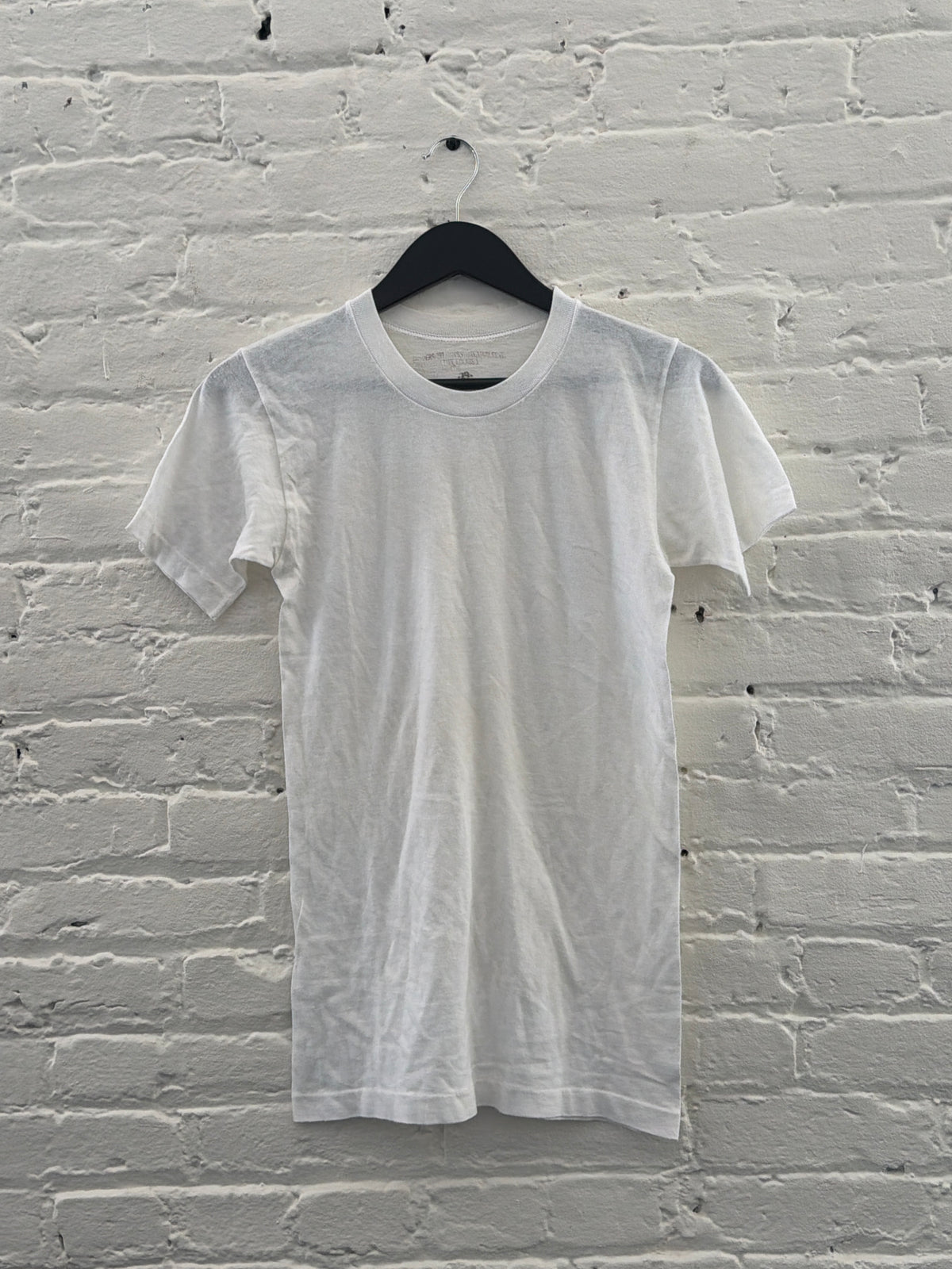 Vintage White Cotton S/S Shirt