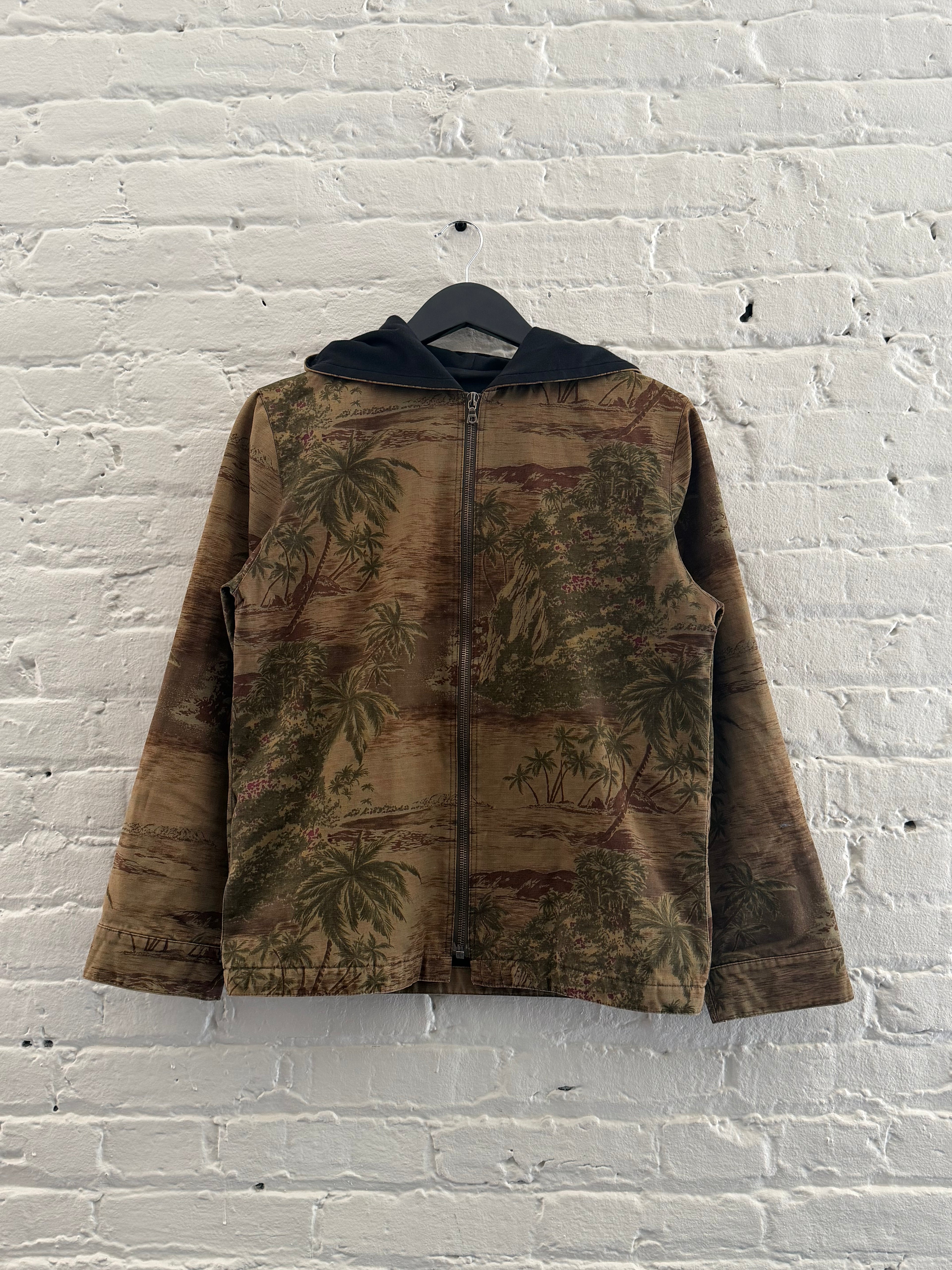 90's APC Archive Palm Tree Beach Jacket