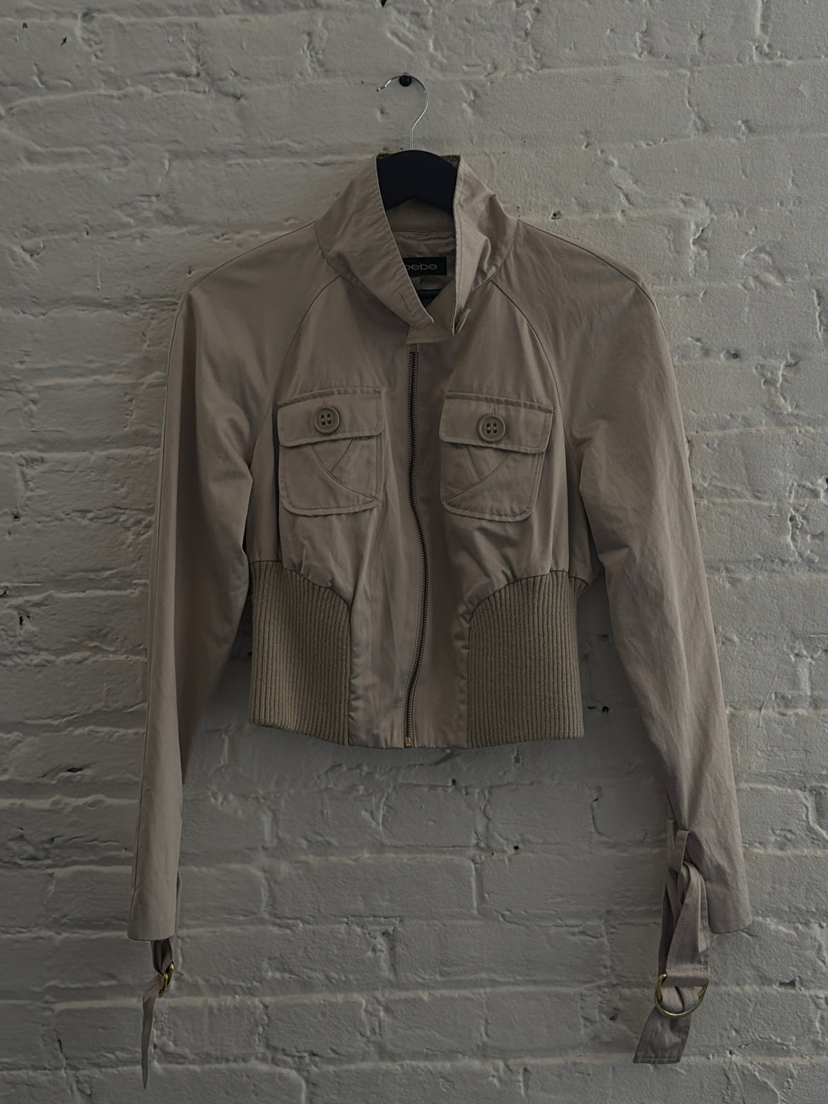 Bebe Y2K Cropped Jacket