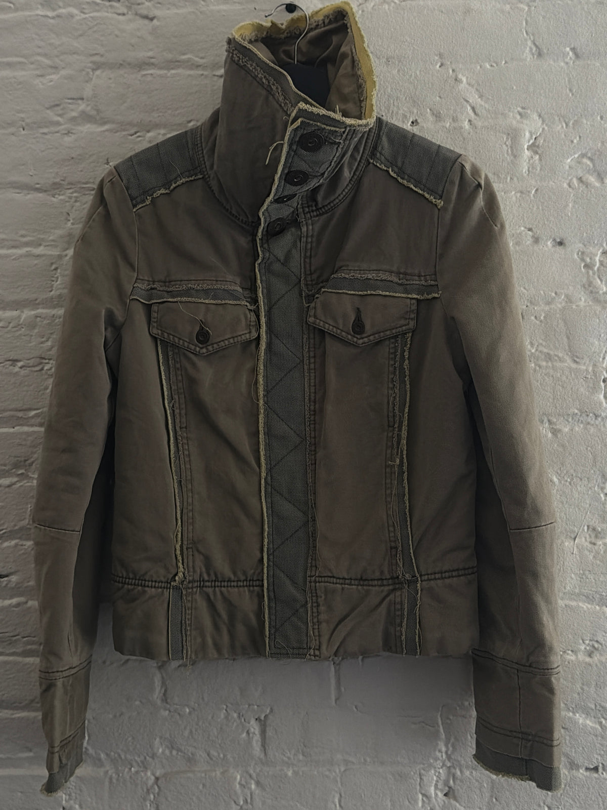 Diesel High Neck Utility Jacket