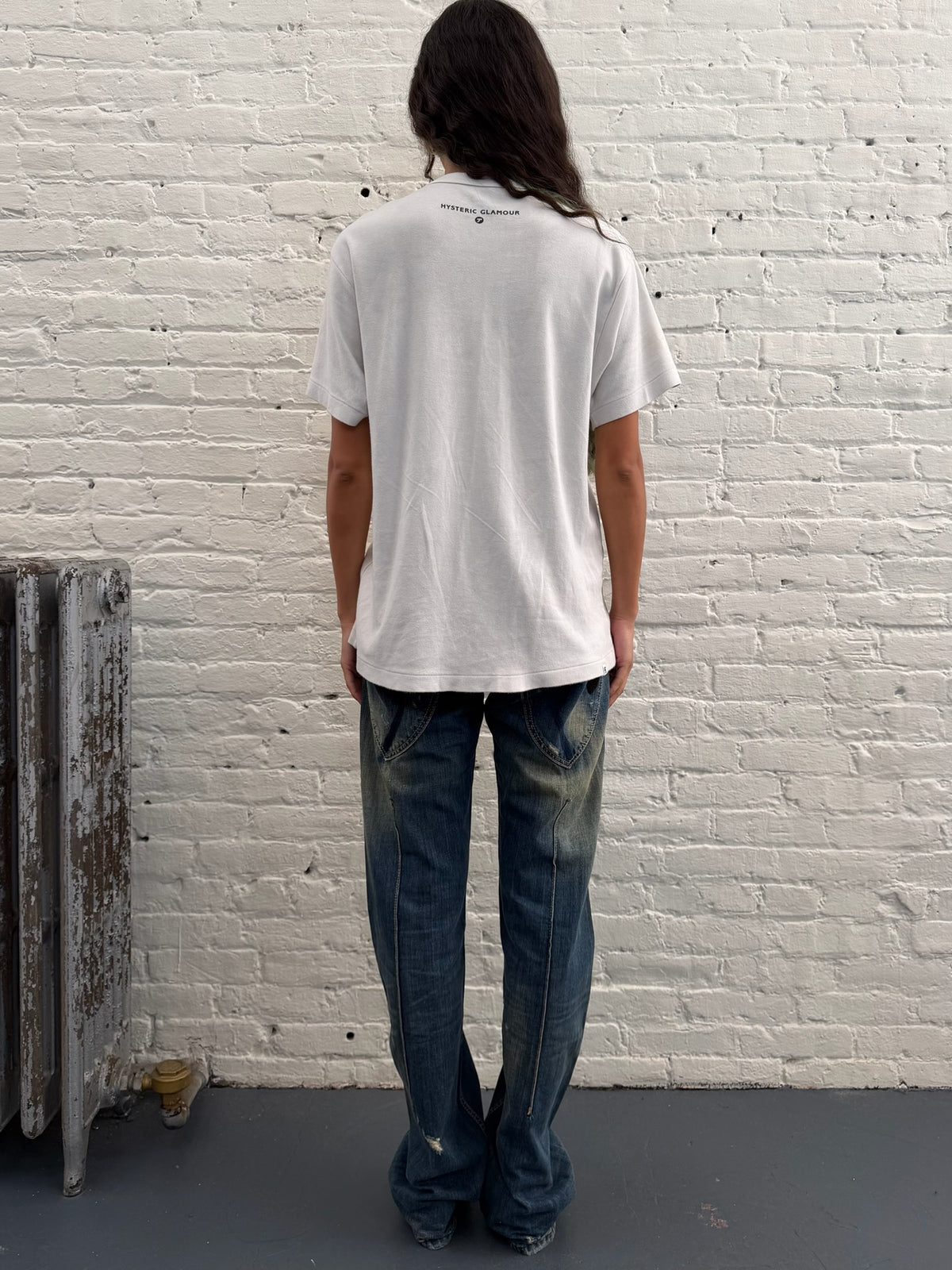 Hysteric Glamour Search and Destroy Cotton Shirt